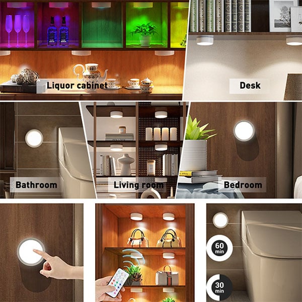 LED Puck Lights Night Light