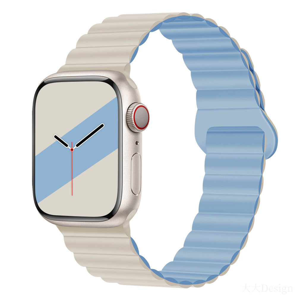 Applicable to Apple iwatch（ All Series） Two-Sided Magnetic Watch band