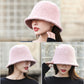 Ladies Autumn Winter Lambswool Velvet Fisherman Hats（50% OFF）