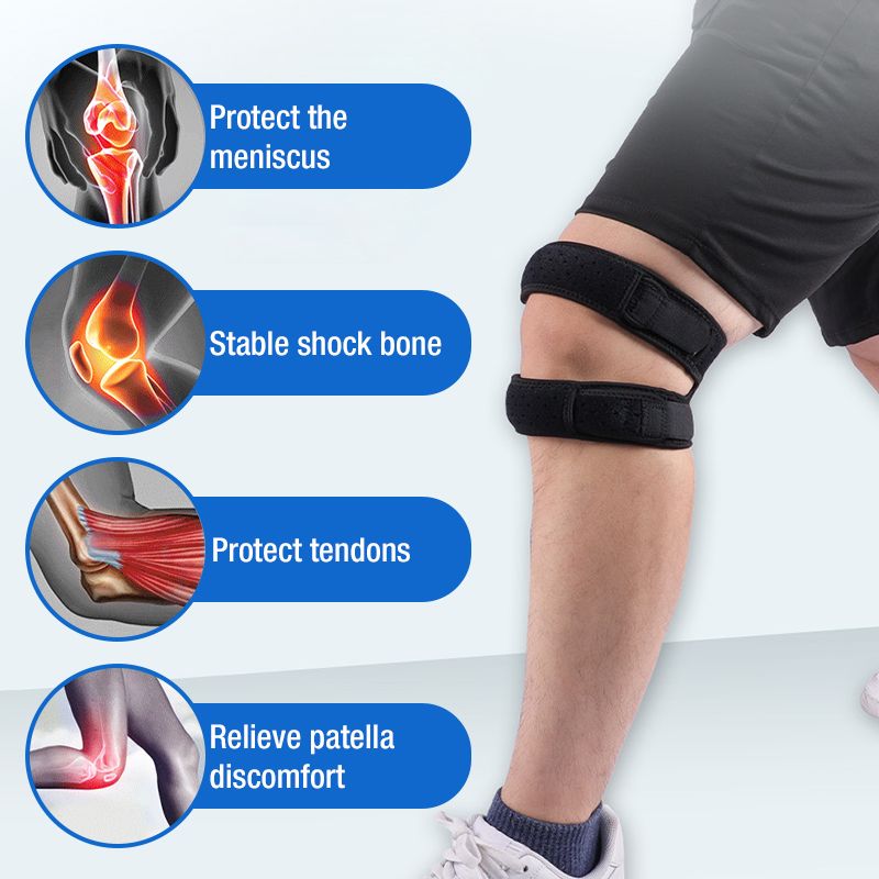 Accessory Patella Protector Adjustable Patella Strap Knee Protector – misolikeo