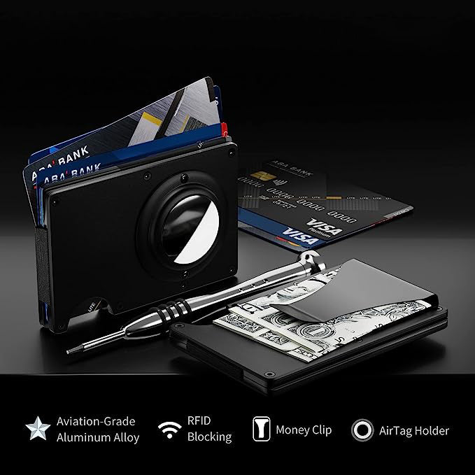 Aluminum Cardholder Wallet For Men