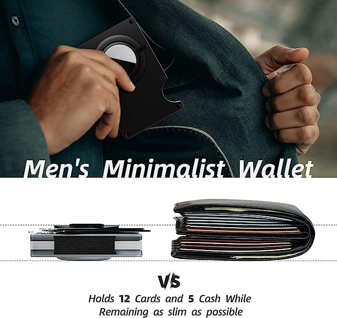 Aluminum Cardholder Wallet For Men