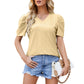 Puff sleeve t-shirt