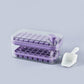 Food Grade Button Type Ice Mold and Ice Storage Box(Comes with an ice shovel)