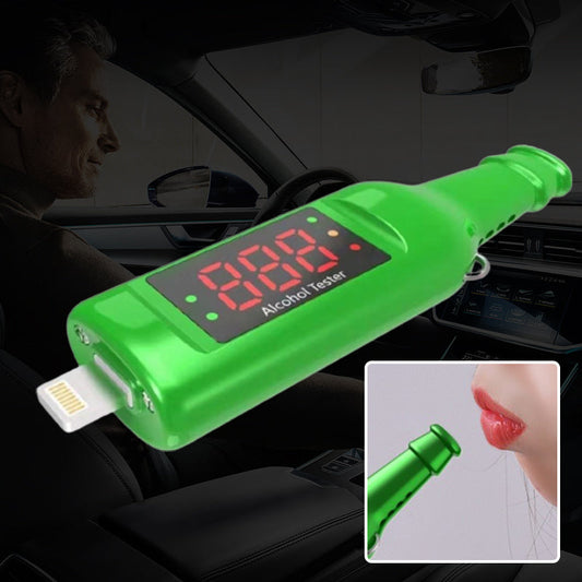 Portable Breath Alcohol Tester for Personal & Professional Use