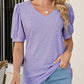 Puff sleeve t-shirt