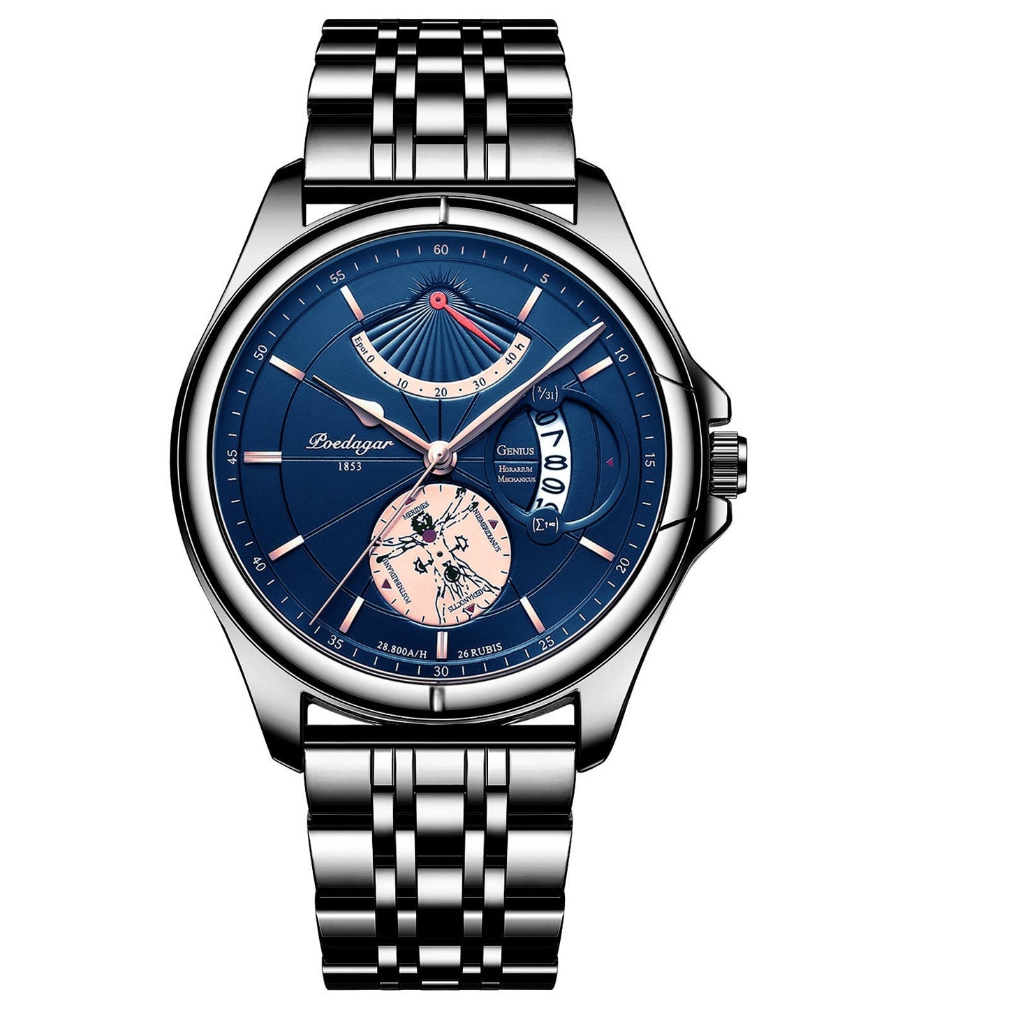 Biaotic@ Fashion Top Luxury Calendar Watch（50% OFF）