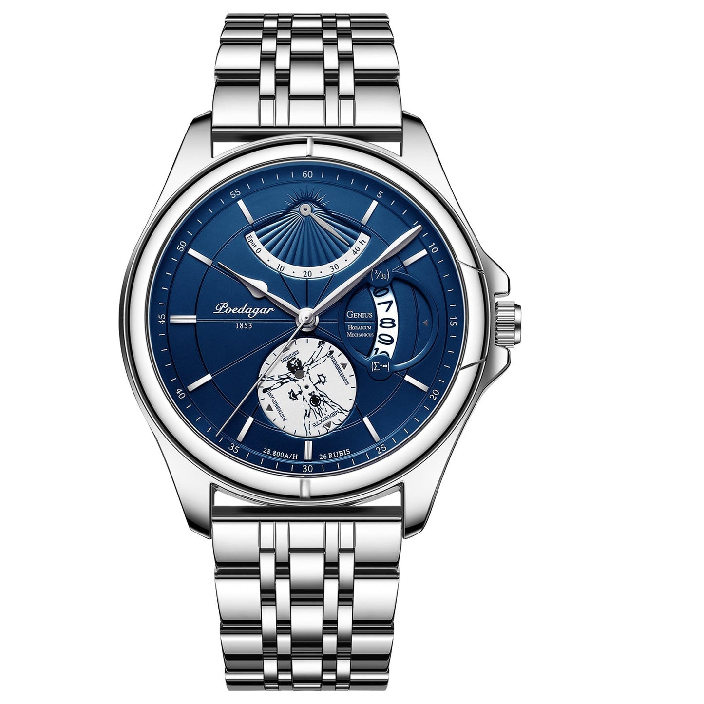 Biaotic@ Fashion Top Luxury Calendar Watch（50% OFF）