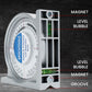 Multifunctional angle measuring instrument--Bottom with strong magnetism