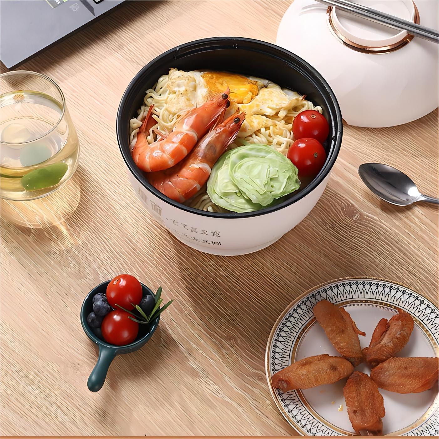 Great Gift - 1.2L Multifunctional Electric Pot Mini Ramen Cooker