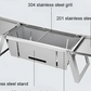 Portable Folding Stainless Steel Camping Grill Grate