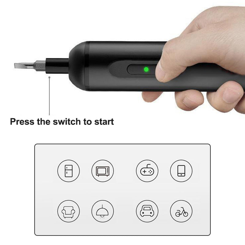 🔥Hot Sale $ 39.90🎊 3.6V Rechargeable Electric Screwdriver Kit