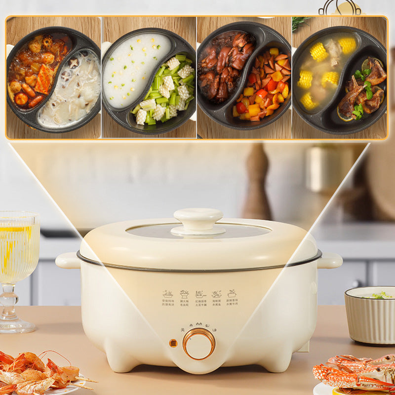 Multi-function Electric Hot Pot with Divider