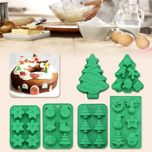 🔥BUY 2 GET 1 FREE🔥🌲Christmas Gift! Creative Silicone Christmas Tree Baking Mold💥