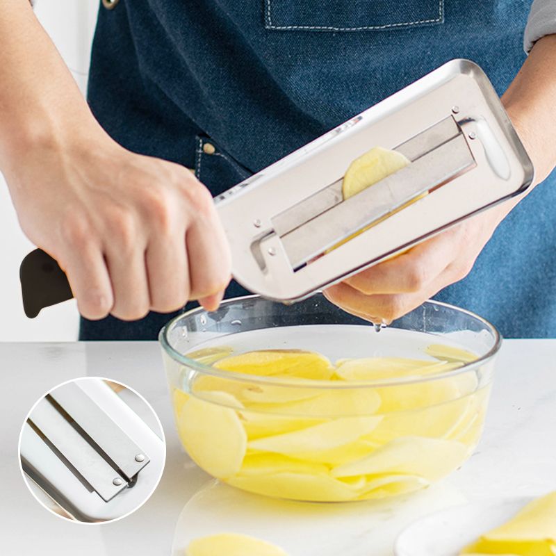 Stainless Steel Double-layer Slicer - Best Kitchen Gift (Great Sale⛄BUY 2 Get 5% OFF)