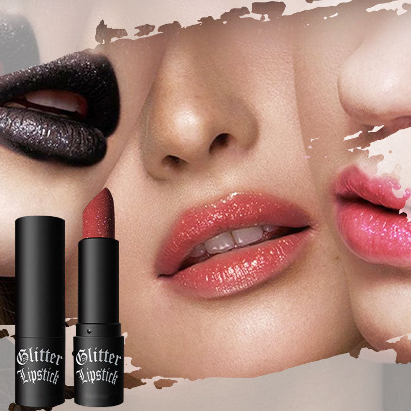 [🔥Today's lowest price] Matte permanent lipstick with fine glitters✨✨✨✨