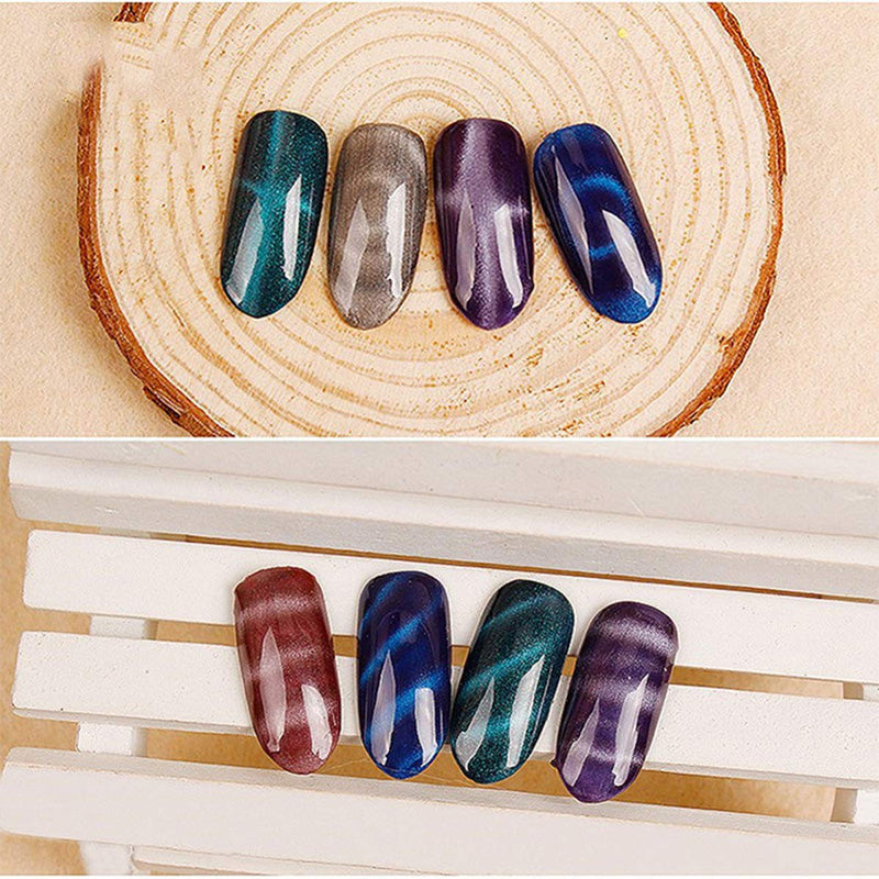 Nail Magnet Tool Set for Cat Eye Nail Gel Design