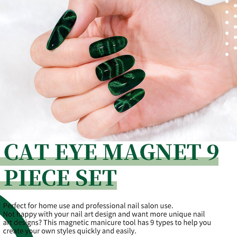 Nail Magnet Tool Set for Cat Eye Nail Gel Design