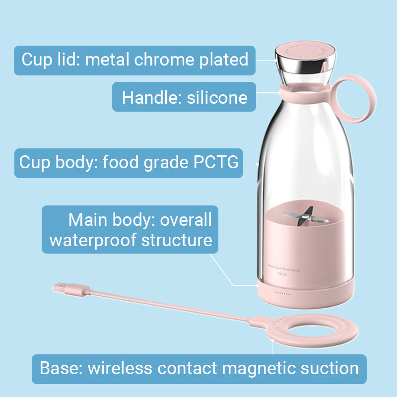 Chargeable Juice Mug Portable Personal Blender