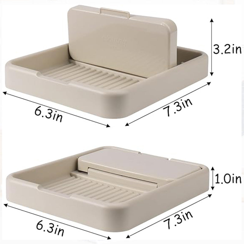 2-in-1 Utensil Rest & Lid Holder for Kitchen