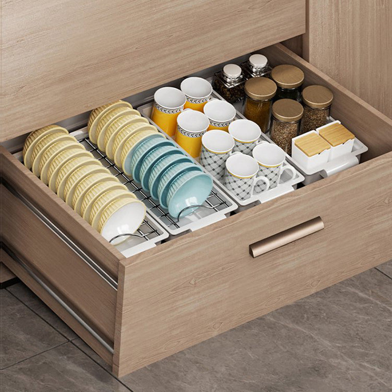 🔥🔥🔥In-Cabinet Pull-Out Drain Storage Rack🥣🍽️🍃