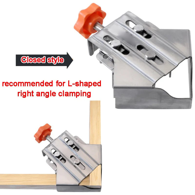 🔥Hot Sale 49%🔥Multipurpose Stainless Steel 90 Degree Corner Clamp