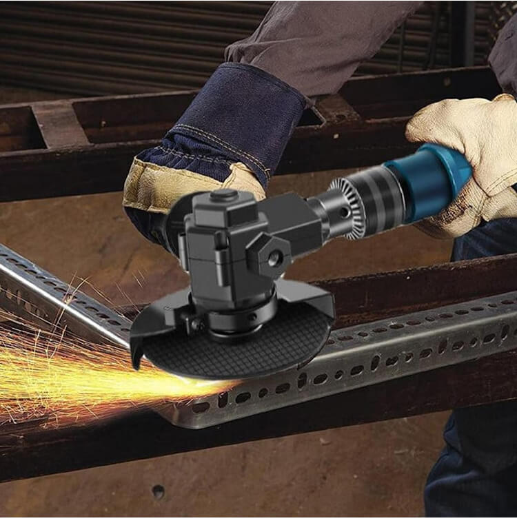 Electric Drill To Angle Grinder Converter